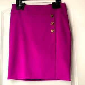 Versace fuchsia skirt, size 46 IT (US 10), NWT